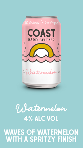 Coast Hard Seltzer Watermelon