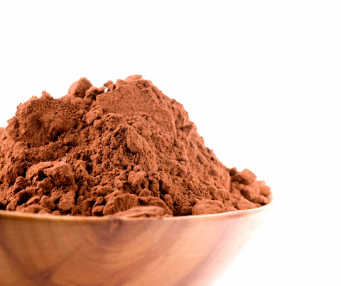 Raw, organic cacao powder