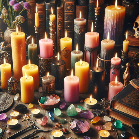 candle colors for spells