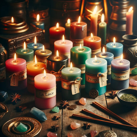The Magic of Candle Color for Luck