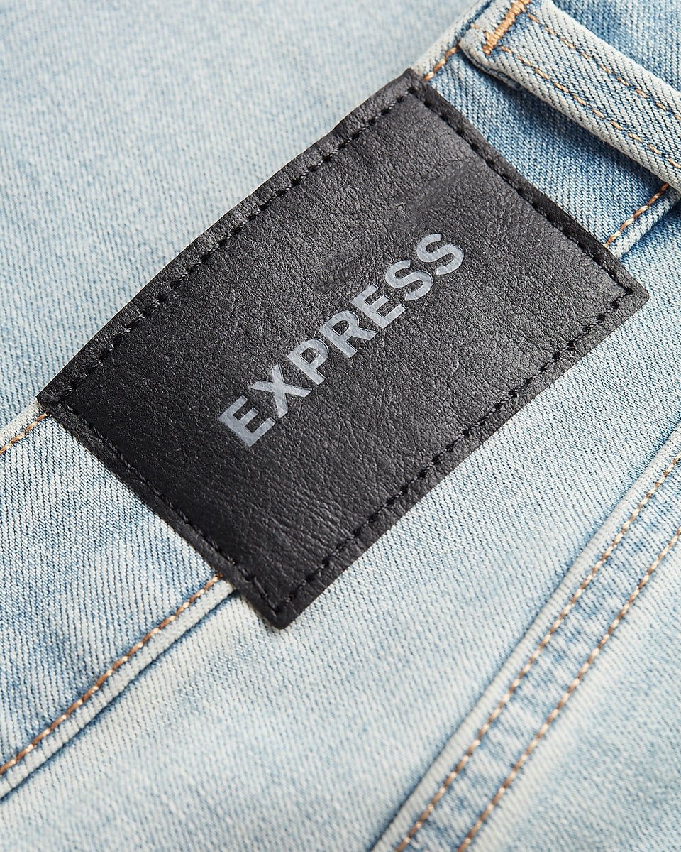 Express Men | Super Skinny Light Wash Temp Control Hyper Stretch Jeans ...