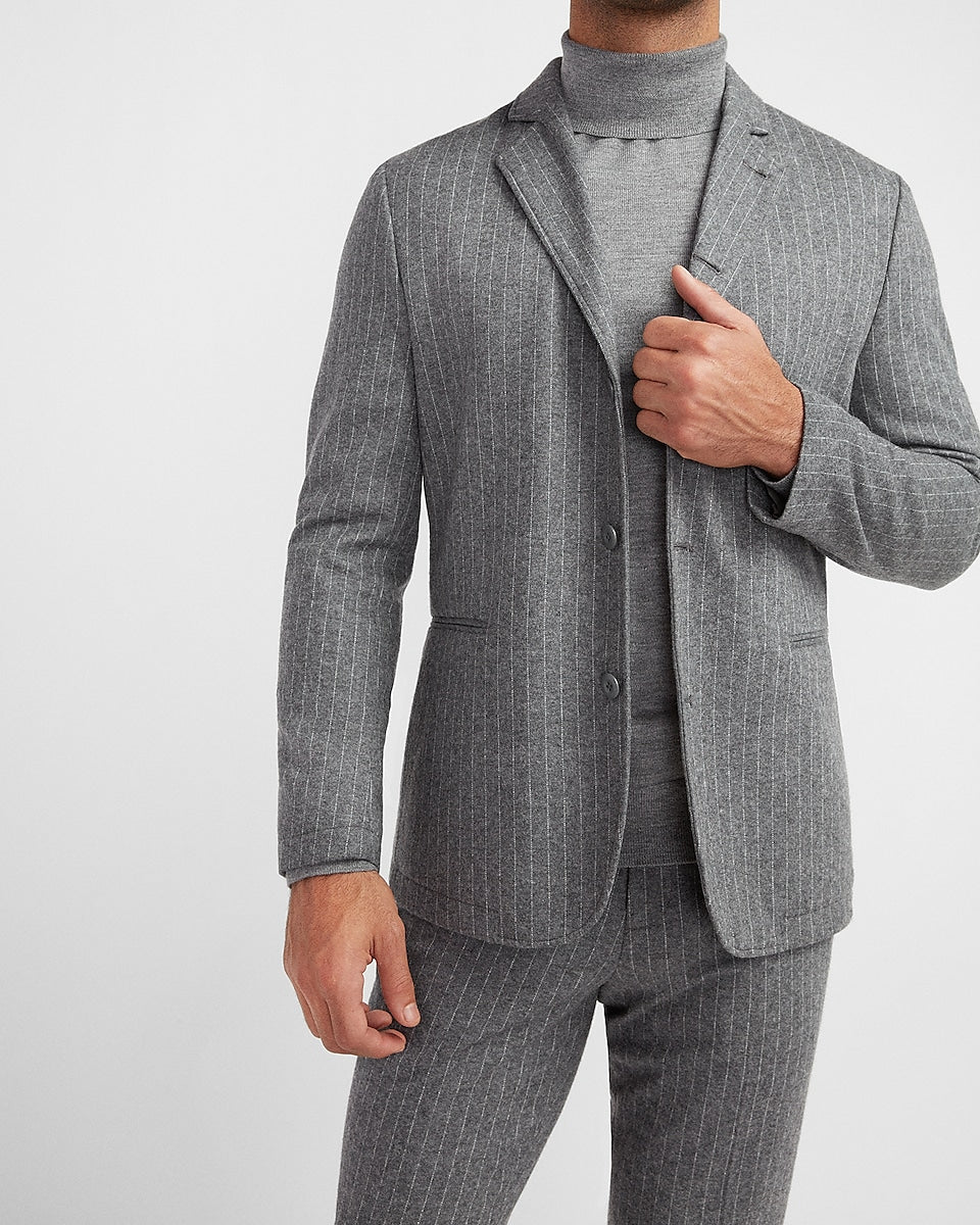 COMFORT SUIT BLAZER - Grey