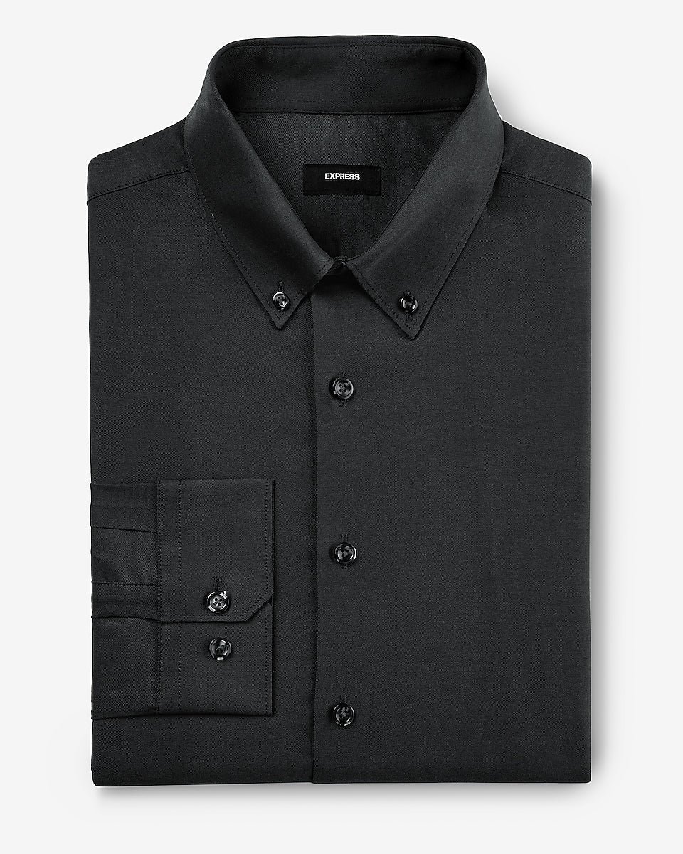 Solid Stretch Oxford Shirt