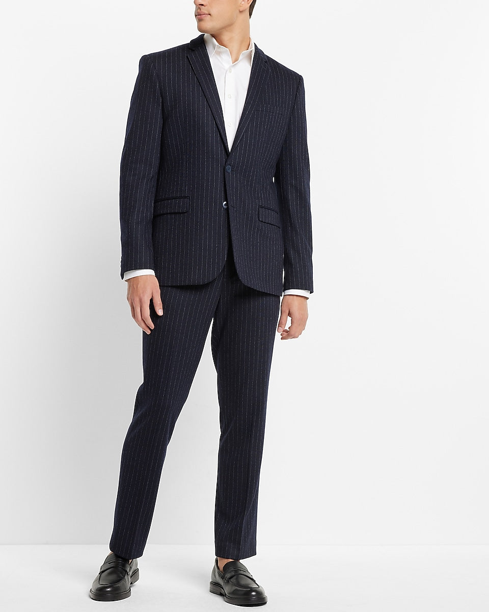 Men's Striped Blazer Suit