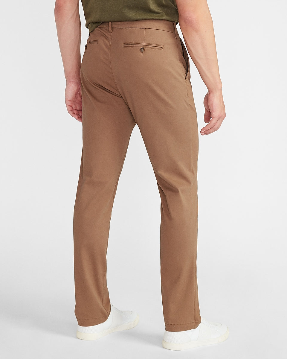 Express Men | Slim 365 Comfort Hyper Stretch Chino in Walnut | Express ...