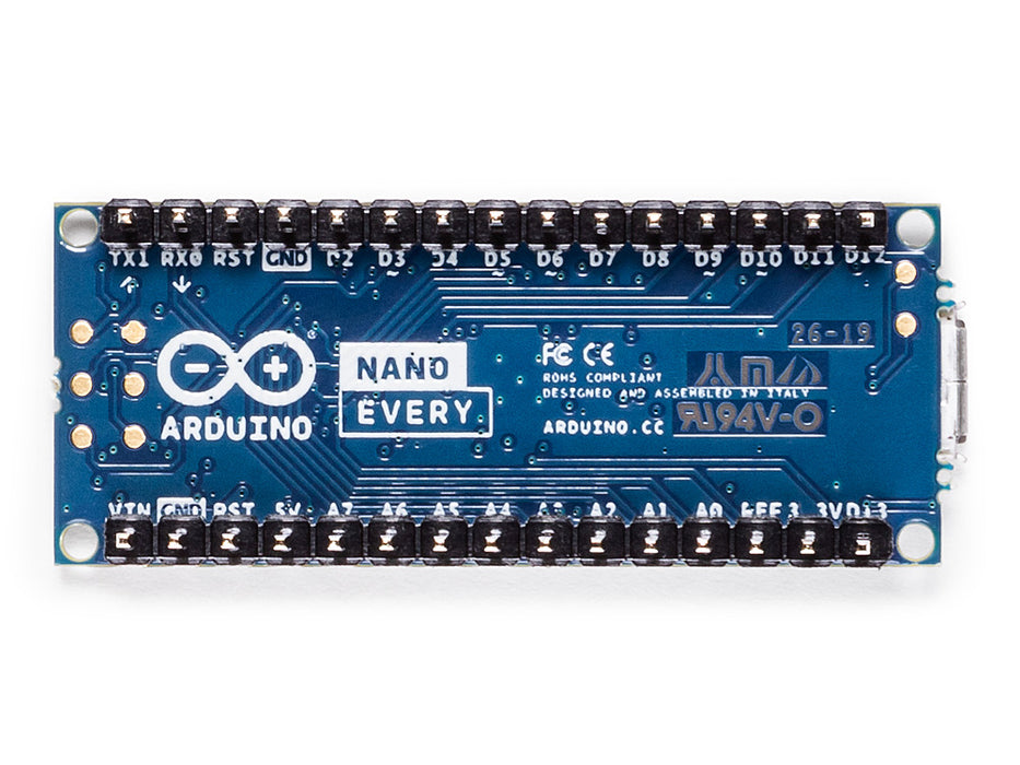 Arduino Nano Every With Headers — Arduino Official Store 5786