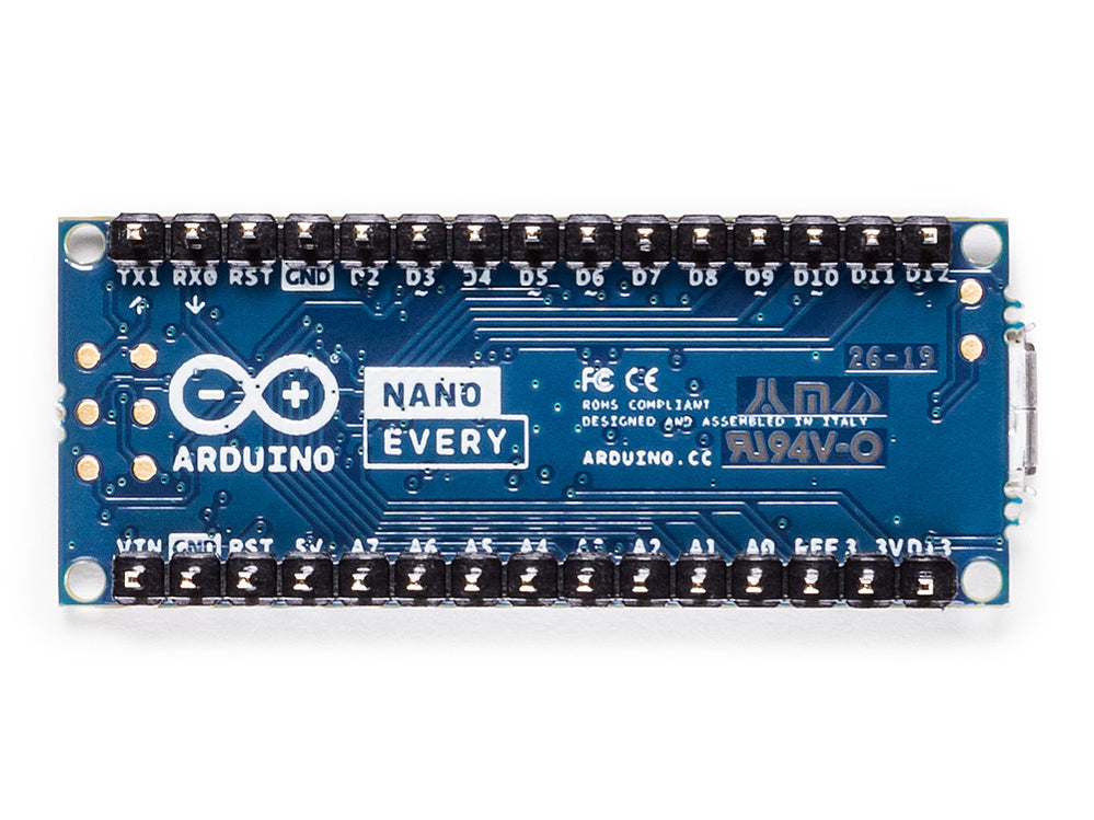 Arduino Nano Every With Headers — Arduino Official Store 6803