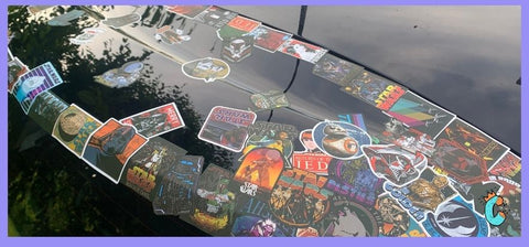 Remplissage du Sticker Bombing