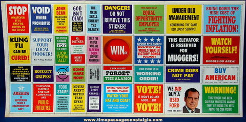 Stickers Politiques