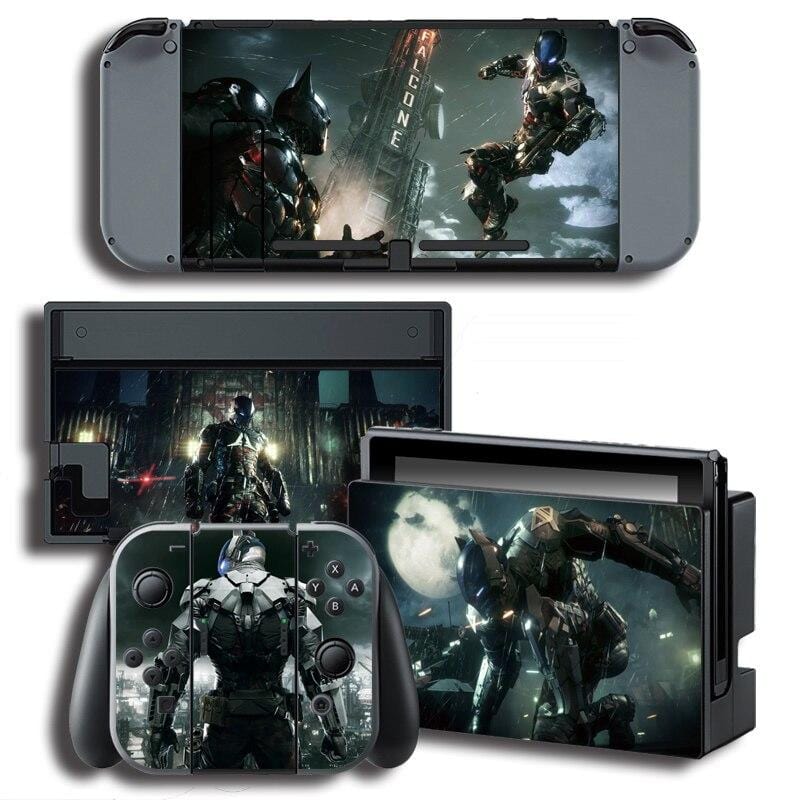 Stickers Nintendo Switch Batman Arkham knight | Sticky Stickers