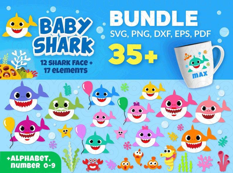 39+ Cut Out Baby Shark Svg Free Photos