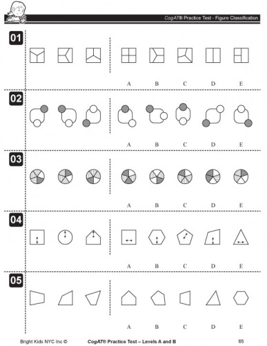 cogat practice test second grade