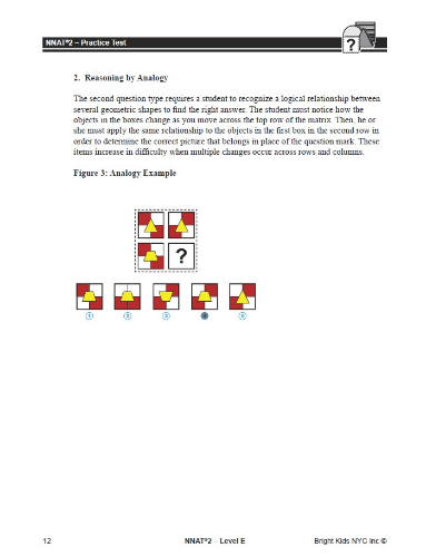 cogat practice test for 9th grade