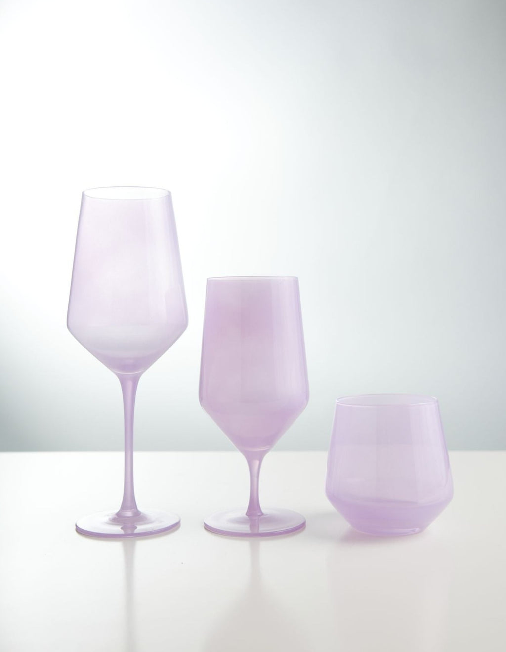 Trouva: Drinking Glass Medium - Pink Blush