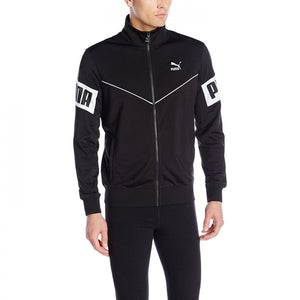 Puma Black & White Retro Track Jacket for Men