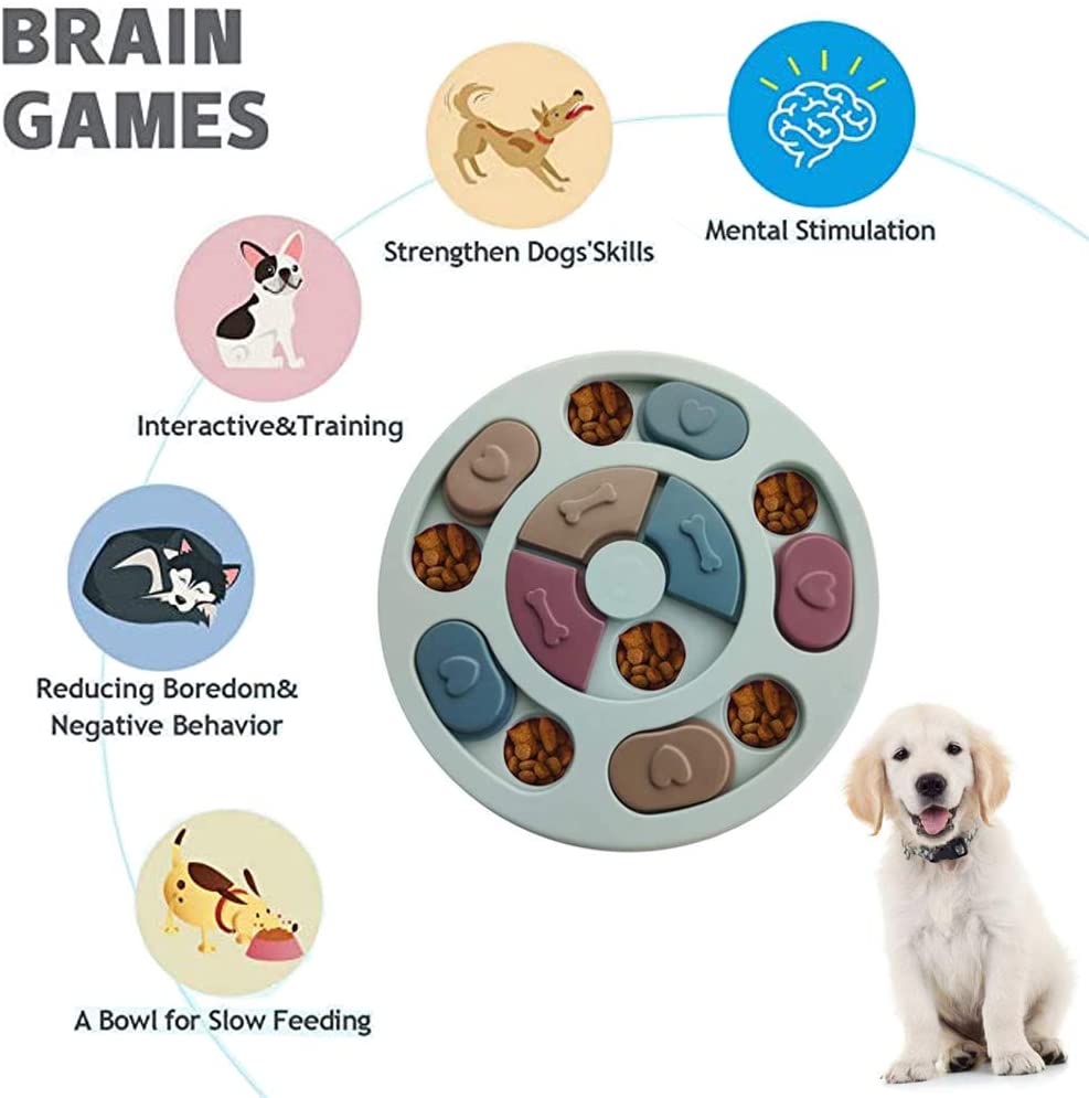 Dog Puzzle Toys Puppy Slow Feeder For Treat Dispenser& IQ Training  Interactive Mental Enrichment Pet Detachable Game | obertauern.net