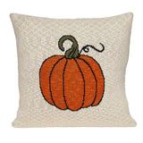 iDaStock.com: Pumpkin Silhouette Throw Pillow