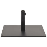 iDaStock.com: vidaXL Parasol Base Steel 33.1 lbs Umbrella Stand Holder Black/Dark Gray/White