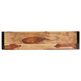 Sheesham Wood Console Table Brown/Multicolor 43.3"x30.0"/59.1"x29.9"