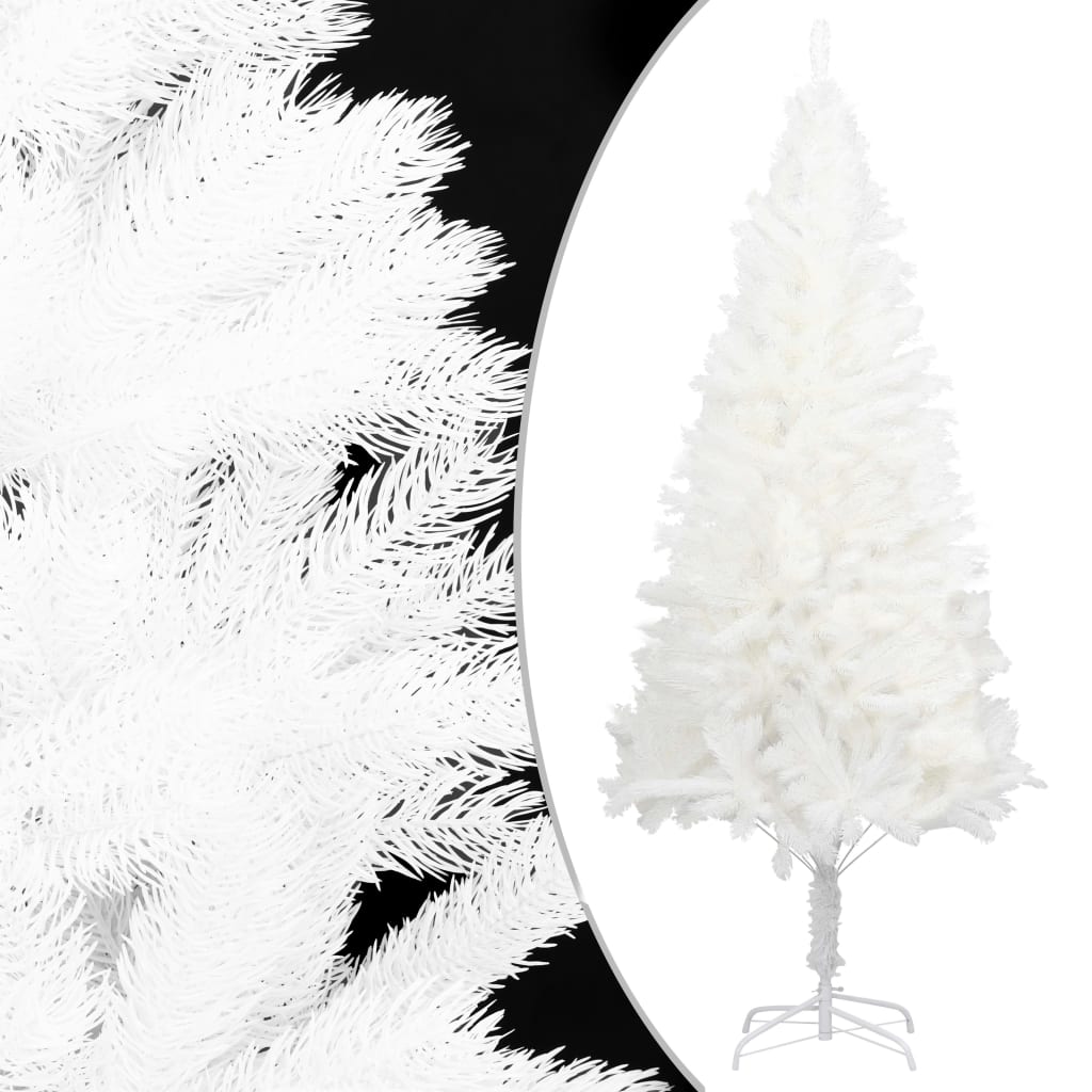 Artificial Christmas Tree with LEDs White Xmas Decoration Multi Sizes