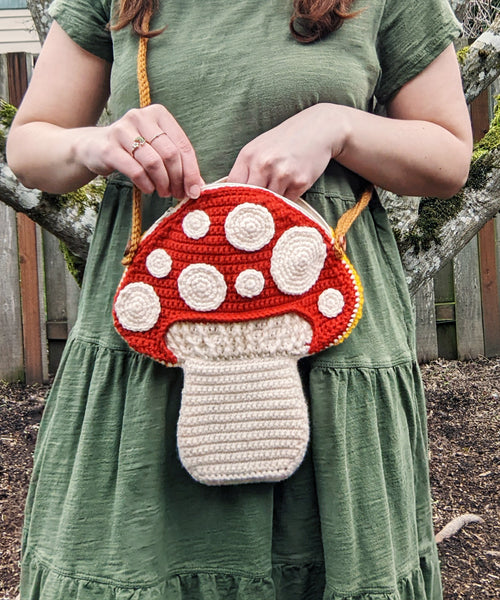 Mushroom Bag Crochet Pattern
