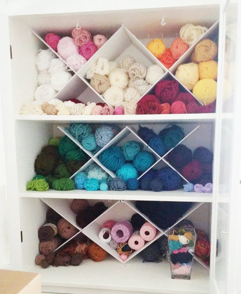 The world's best yarn storage idea