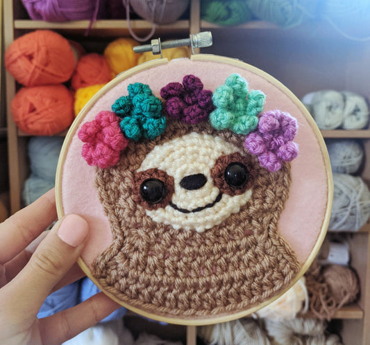 Crochet Pattern: Sleepy Sloth Rings Holder – HELLOhappy