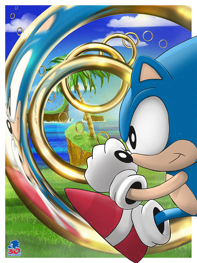 Sonic the Hedgehog 2 - Official Art Poster - High Quality Prints