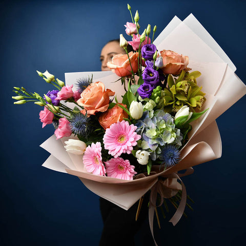 2.1-cadouri absolvire facultate - buchet flori hortensie