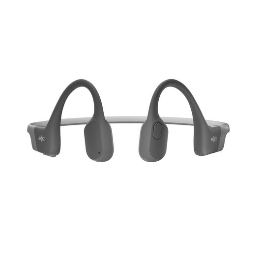 Shokz OpenMove Bone Conduction Wireless Bluetooth Headphones for Sports  with Cooling Wristband (Grey) 