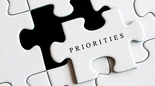 Importance of prioritizing