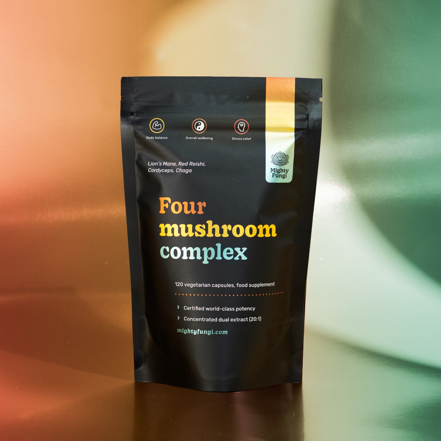 Four Mushroom Complex - Natural Multivitamin - Mighty Fungi product image