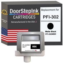 Load image into Gallery viewer, DoorStepInk Remanufactured in the USA Ink Cartridge for Canon PFI-302 330ML Black
