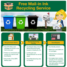 Load image into Gallery viewer, Free Mail-in Ink Recycling With Doorstepink
