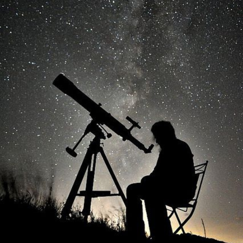 El cosmos desde un telescopio profesional