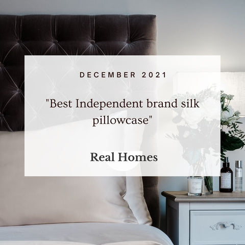 Real Homes Best Silk Pillowcase UK