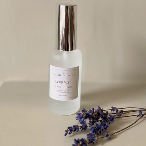 Sleep well pillow mist made with pure essential oils 