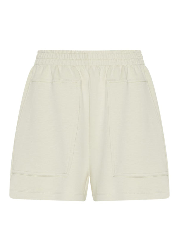 MSCH Copenhagen MSCHHarissa Ima Q Short pocket sweat geel voorkant