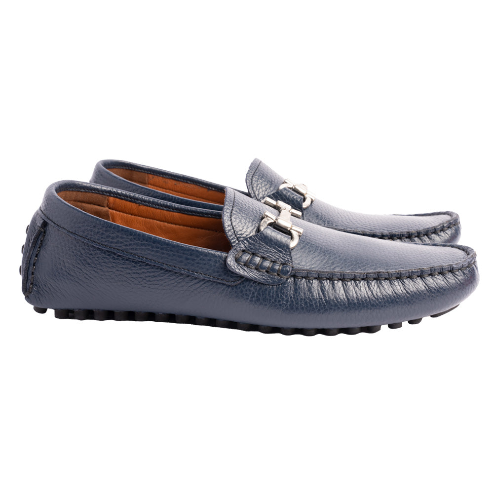 P00091- Palm Beach -Driving shoe Navy – Correnteusa