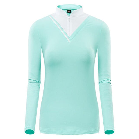 womens long sleeve golf shirts for summer