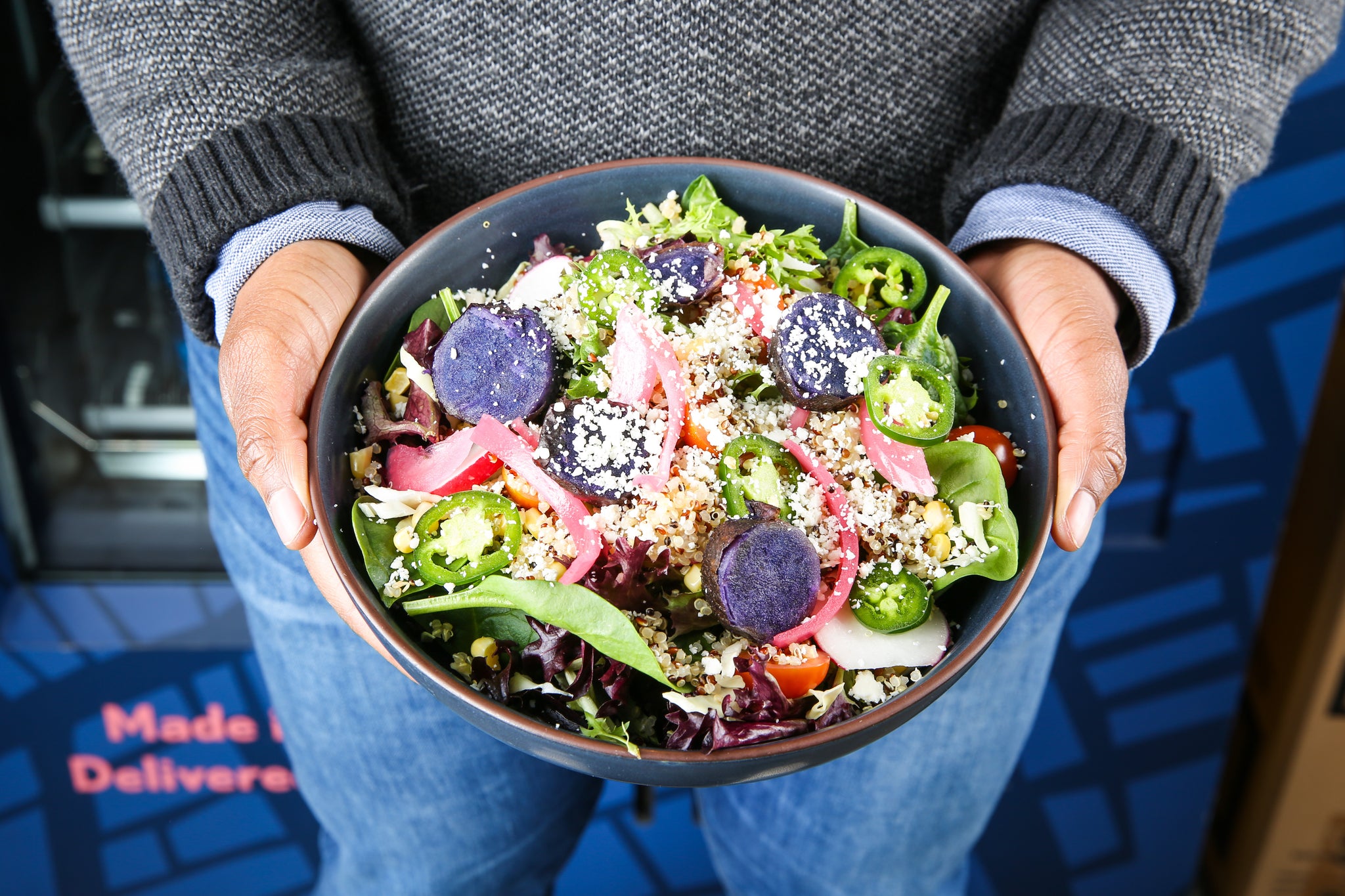 Fresh Delicious Peruvian Salad