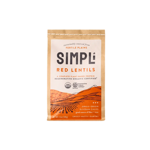 SIMPLi REGENERATIVE ORGANIC CERTIFIED® RED LENTILS - SIMPLi