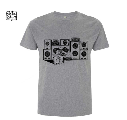 tshirt Homme femme Sound Systeme soundsystem tee shirt tee-shirt personnalisé biologique Regage musique sistadrum.com