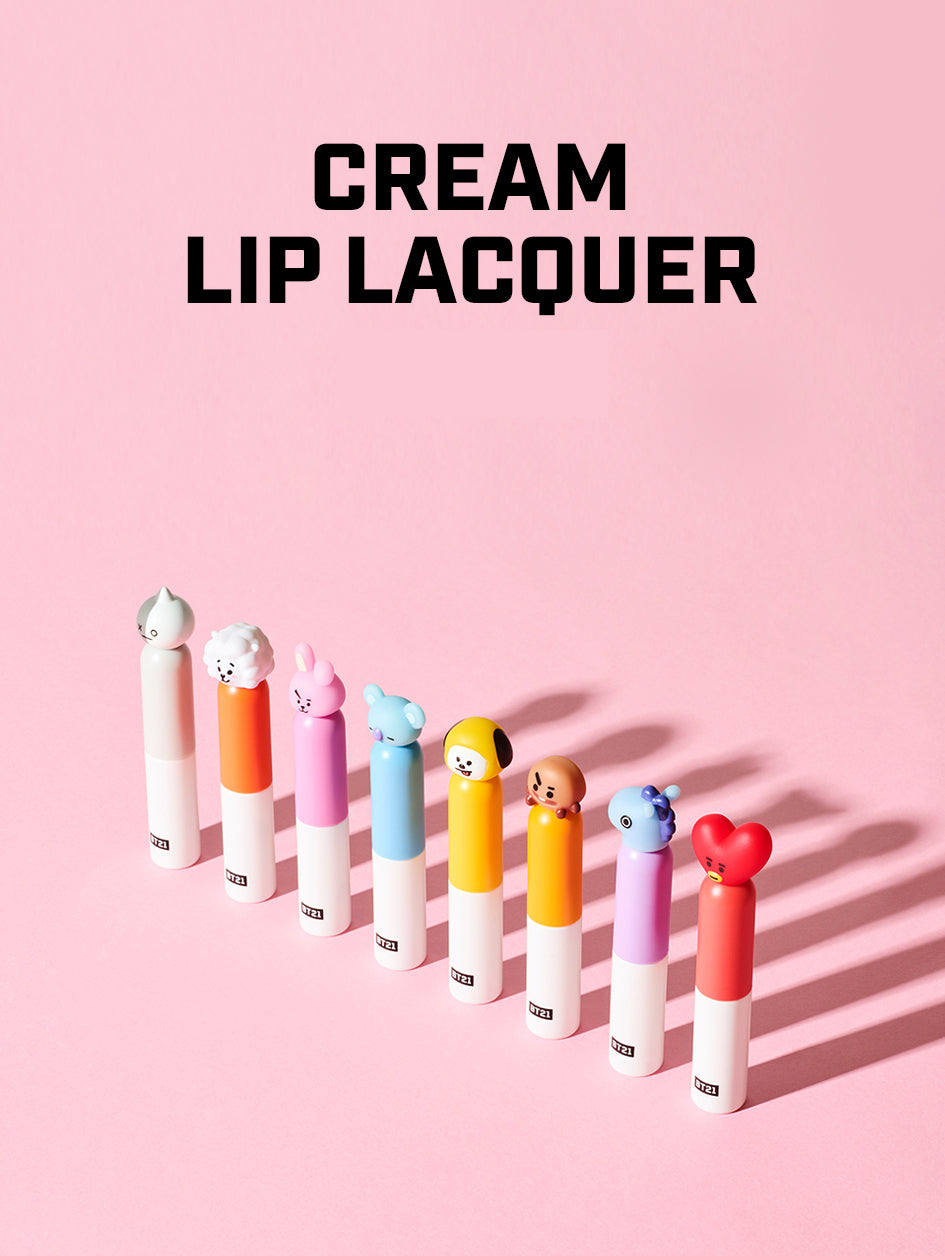 BT21 CREAM LIP LACQUER 04 SYRUP RED – myVTxBTS