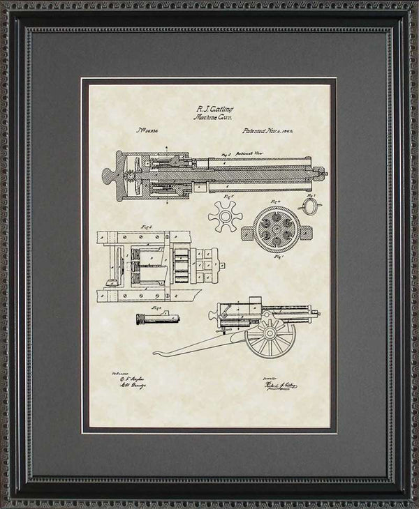 1862 gatling gun blueprints