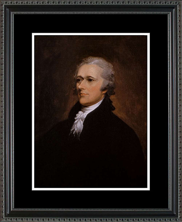 Alexander Hamilton Portrait Historic Office Art - Art Source - Patents