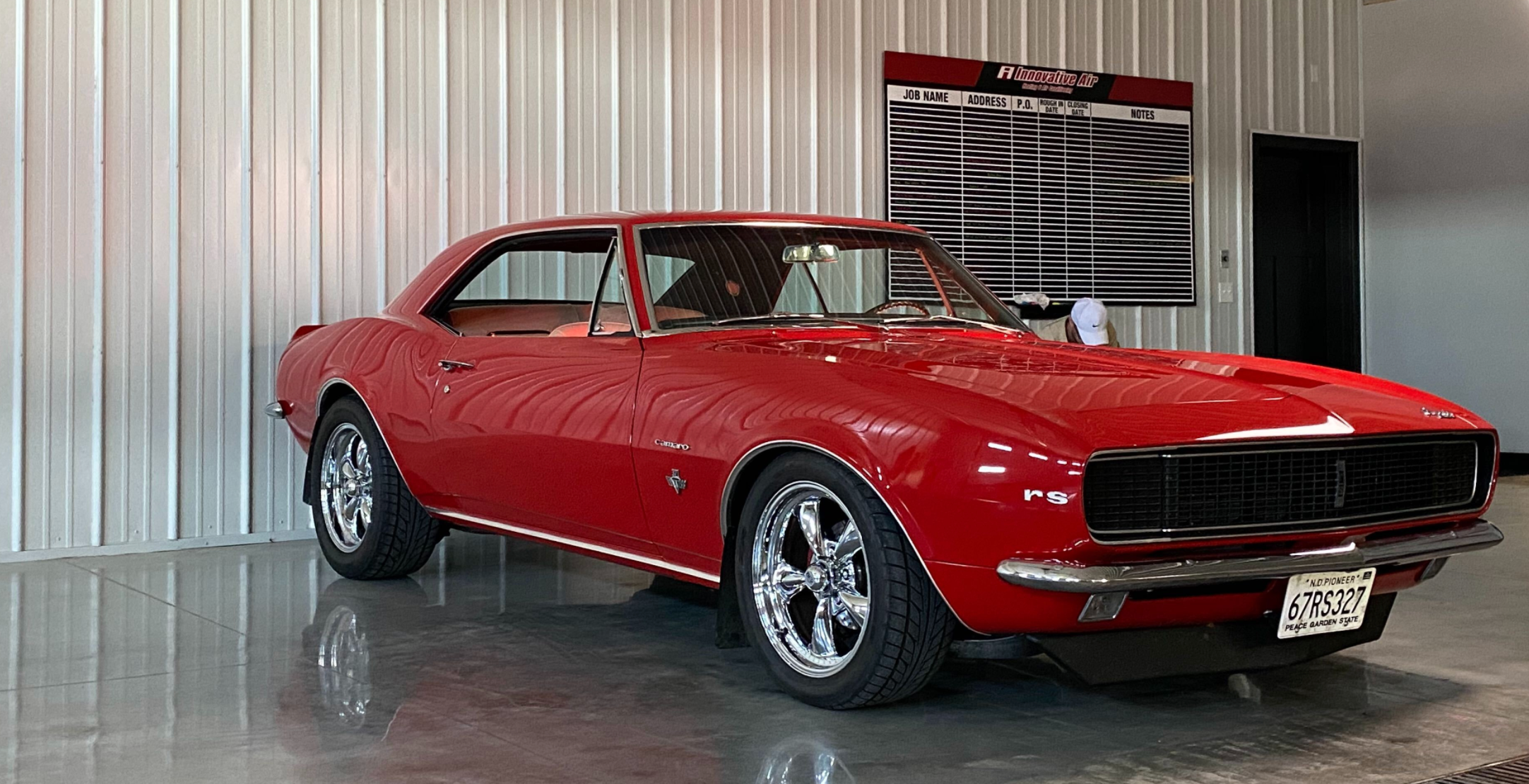 1967 Camaro with Shatter-X Windshield Protection