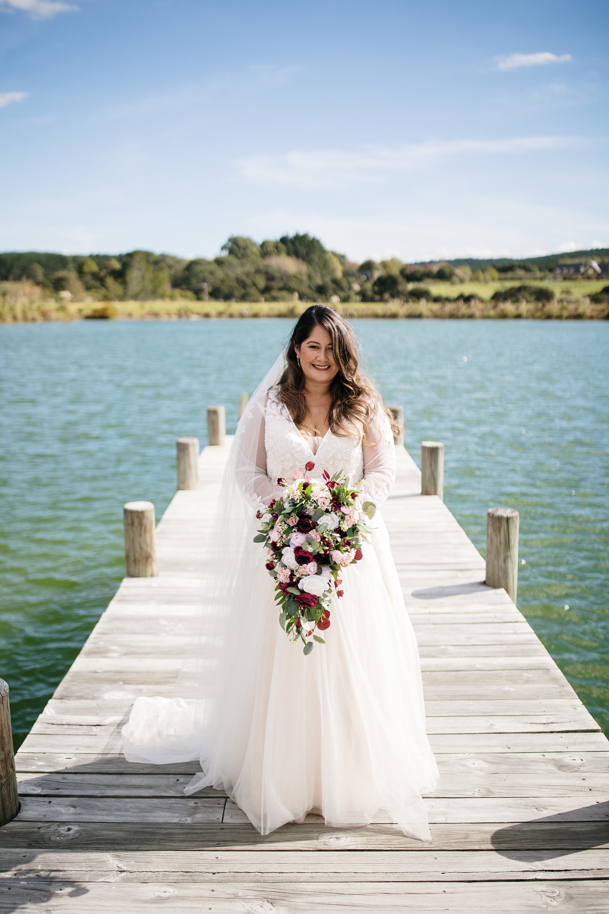 Elaine wedding dress | Kumeu Wedding | The Paper Gazelle