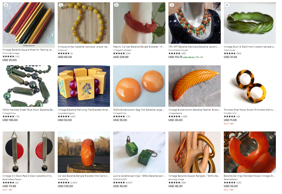 Bakelite Jewelry