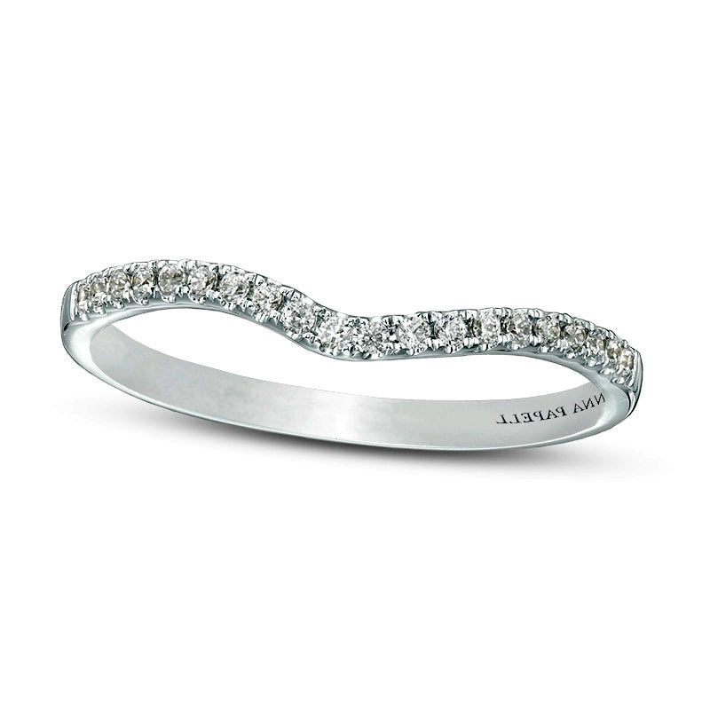 Previously Owned - 0.50 CT. T.W. Natural Diamond Anniversary Band in Solid 14K White Gold